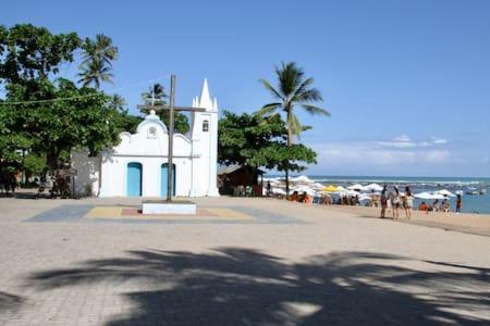 Apt Na Praia Do Forte Em Condominio Frente Mar! Buitenkant foto