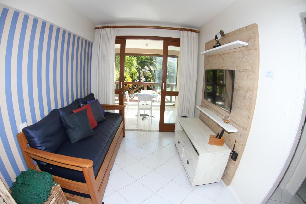 Apt Na Praia Do Forte Em Condominio Frente Mar! Buitenkant foto