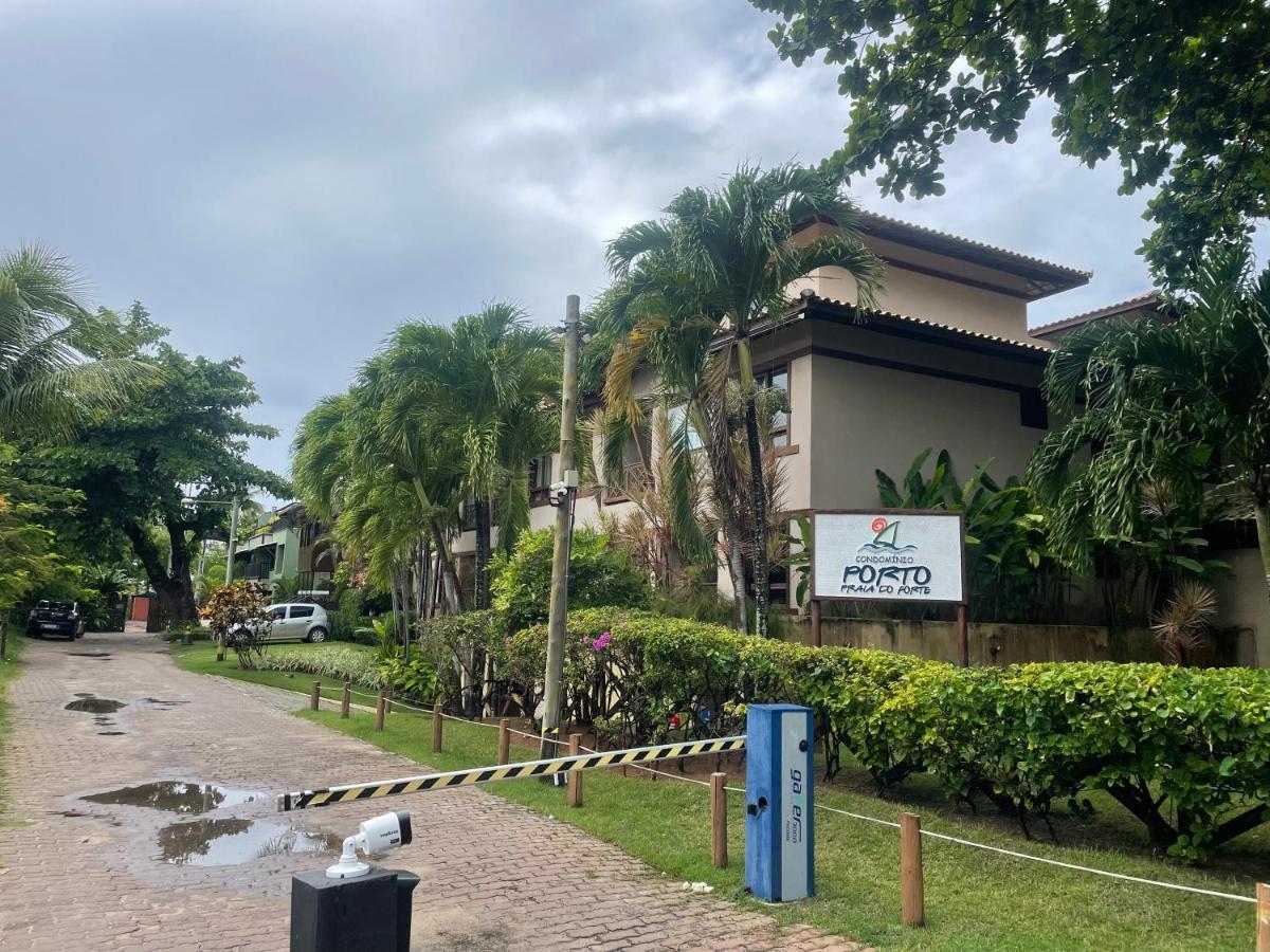 Apt Na Praia Do Forte Em Condominio Frente Mar! Buitenkant foto